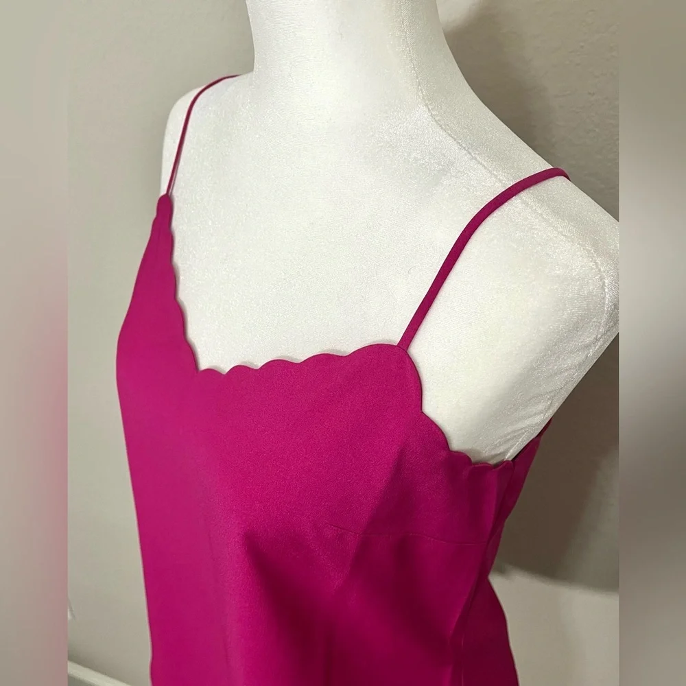 J. Crew Scalloped Preppy Academia Camisole Size 2